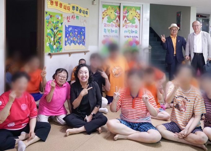 곽미숙 경기도의원, 고양시 장애인 거주시설 5곳 현장 방문