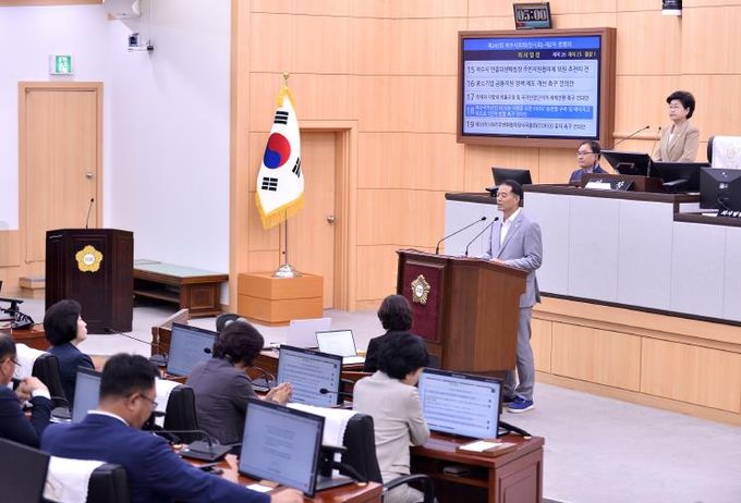 구민호 여수시의회 의원, “COP33 여수 유치·국정 100대 과제 채택 촉구”