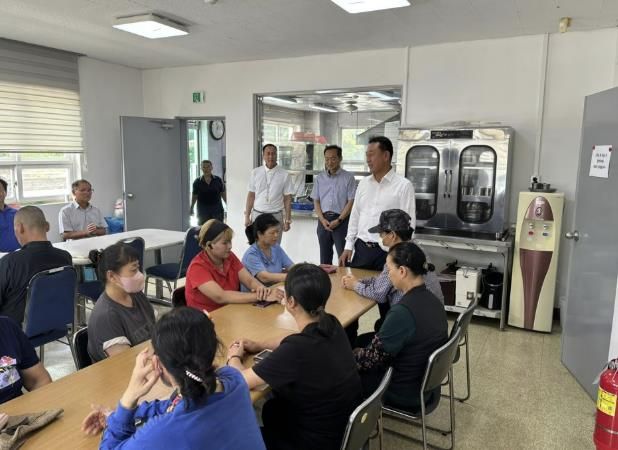 여주시 재활용선별장 근무자 현장방문 격려