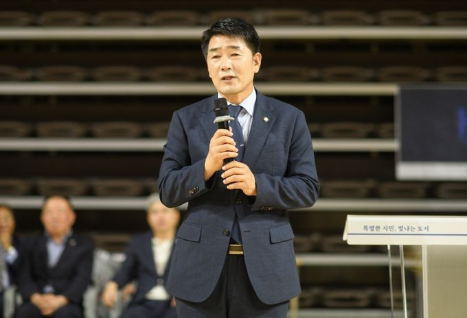 탁구대회 축사