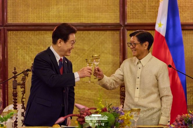 한·필리핀 국빈만찬(청와대)